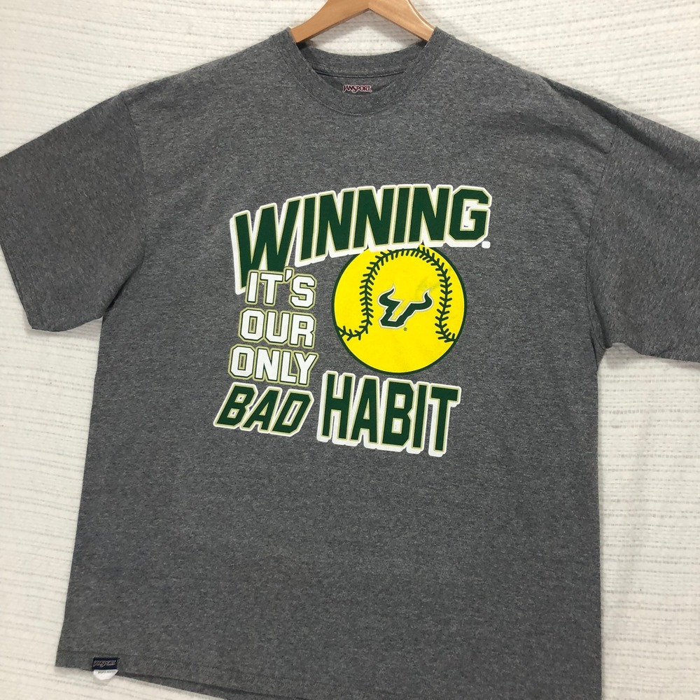 Jansport South Florida Bulls‎ T-Shirt Winning is Our Only Bad Habit 2XL